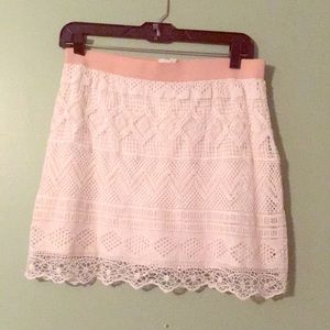 Beautiful Crochet Mini Skirt